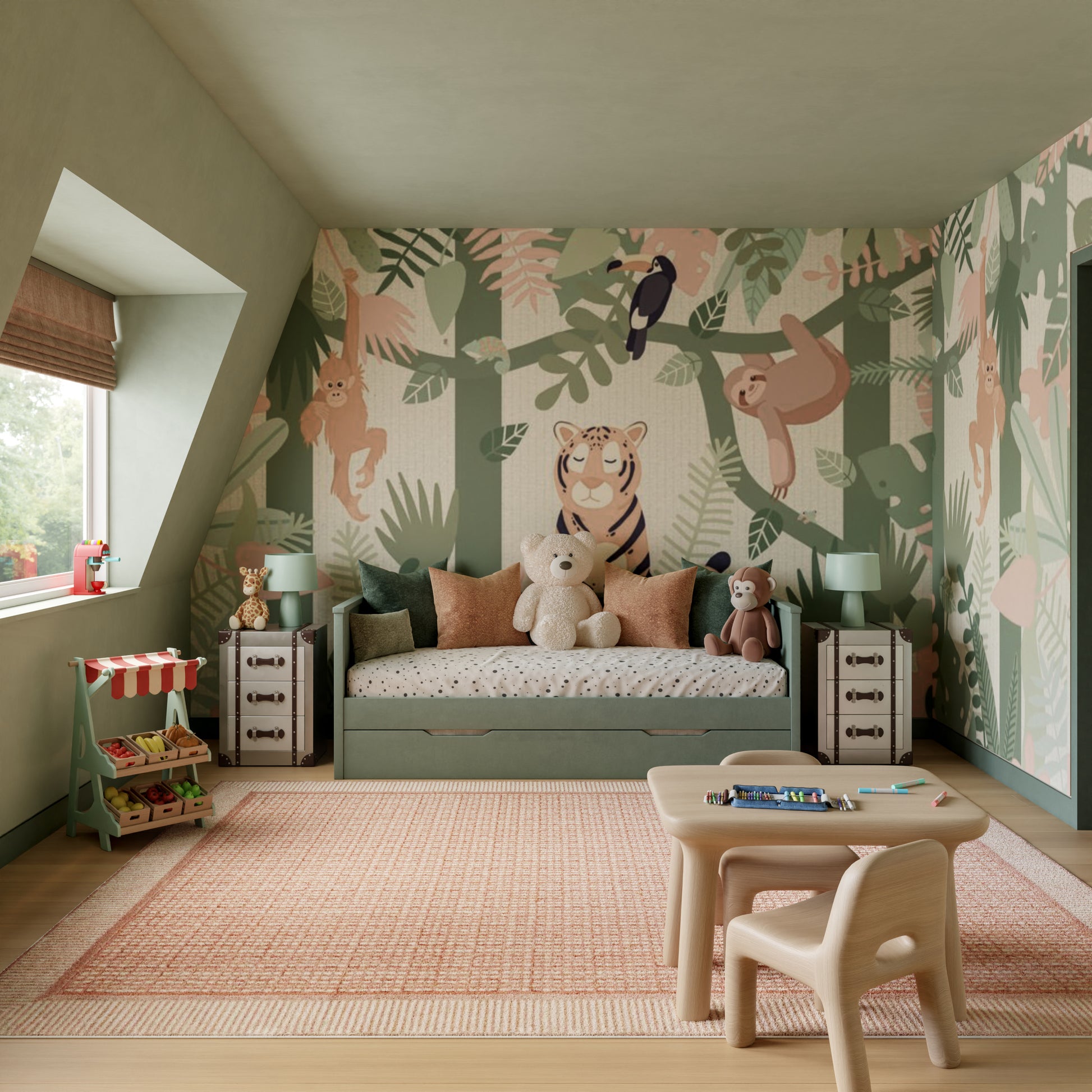 Nourison Home Nordic  Brick Ivory  Contemporary