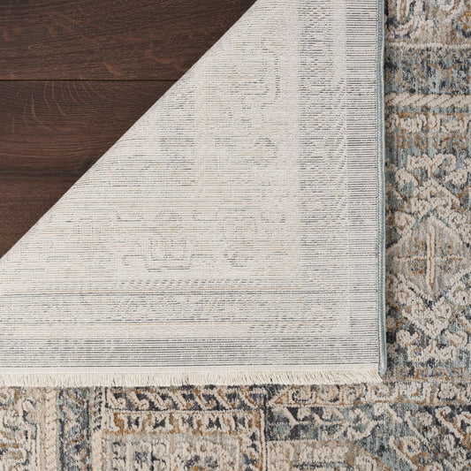 Nourison Home Lynx  Ivory Charcoal  Transitional