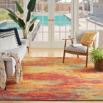 Nourison Home Nourison Essentials  Flame  Contemporary