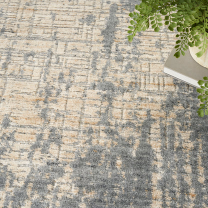 Nourison Home Harmony  Slate Beige  Contemporary