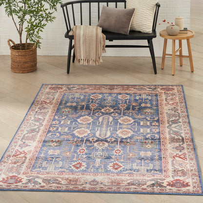Nourison Home Vintage Home  Blue  Traditional