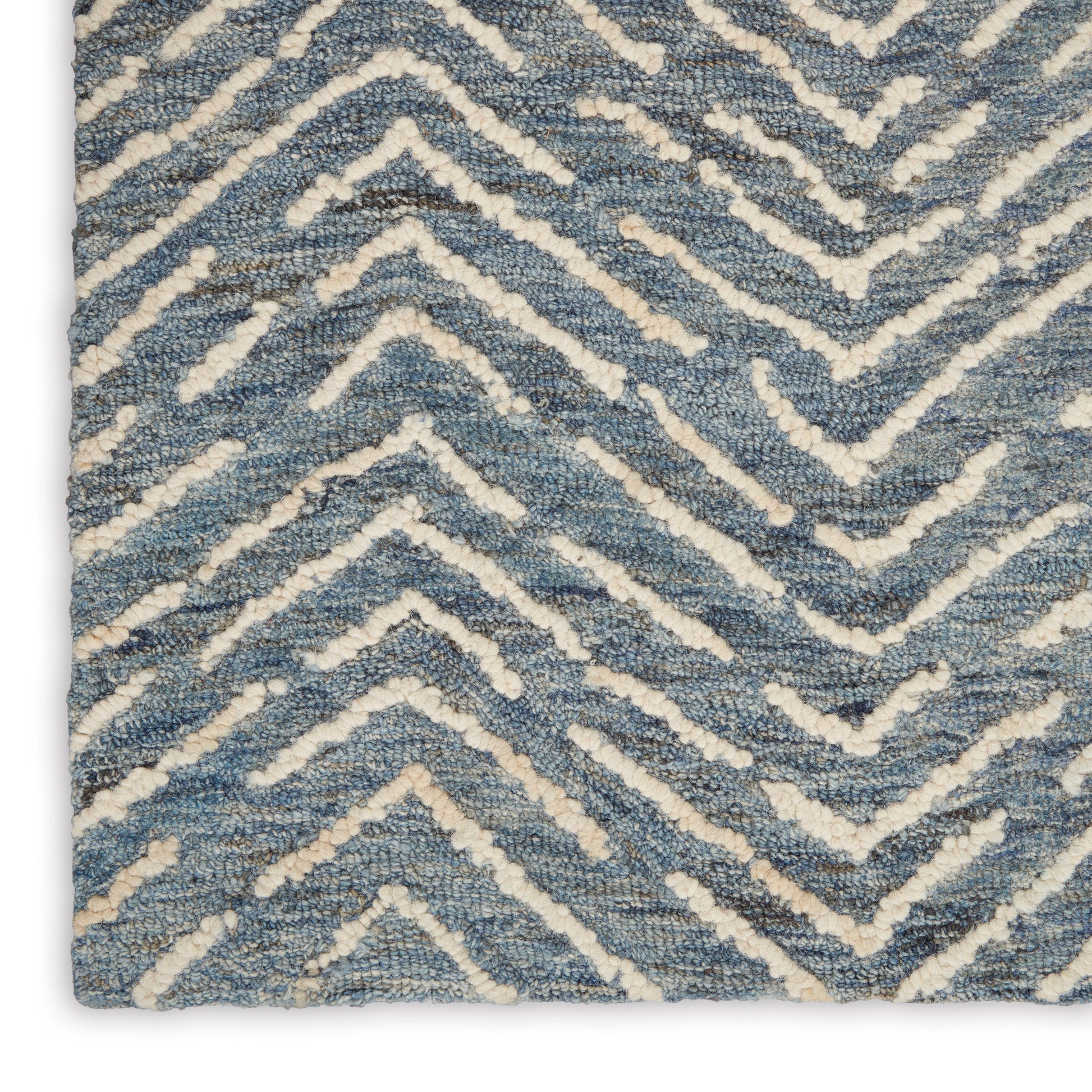 Nourison Home Colorado  Indigo Ivory  Contemporary