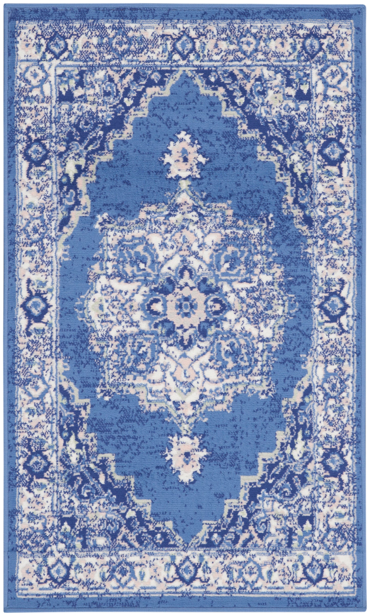 Nourison Home Whimsicle WHS03 Navy Transitional Power-loomed Rug