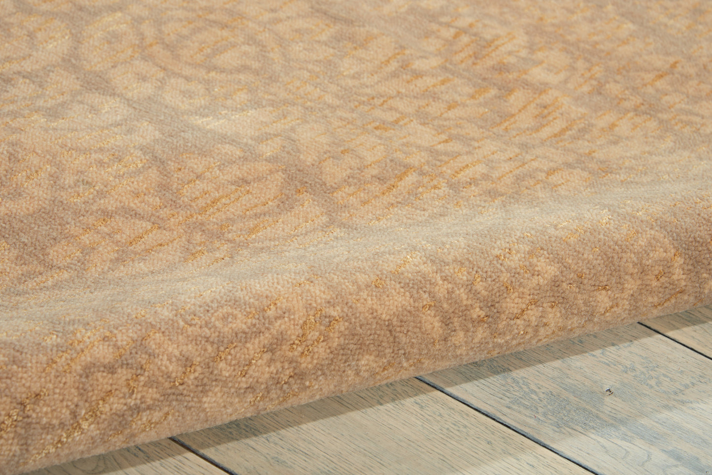 Nourison Home Silken Allure  Sand  