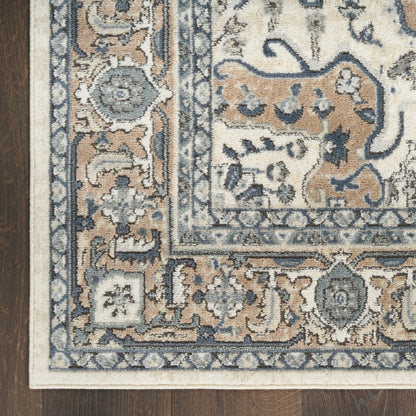 Nourison Home Quarry  Ivory Taupe  Traditional