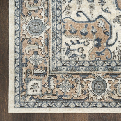 Nourison Home Quarry  Ivory Taupe  Traditional