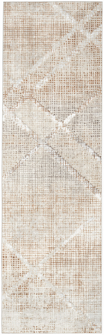 Nourison Home Sparkle ILI03 Grey Mocha Contemporary Power-loomed Rug