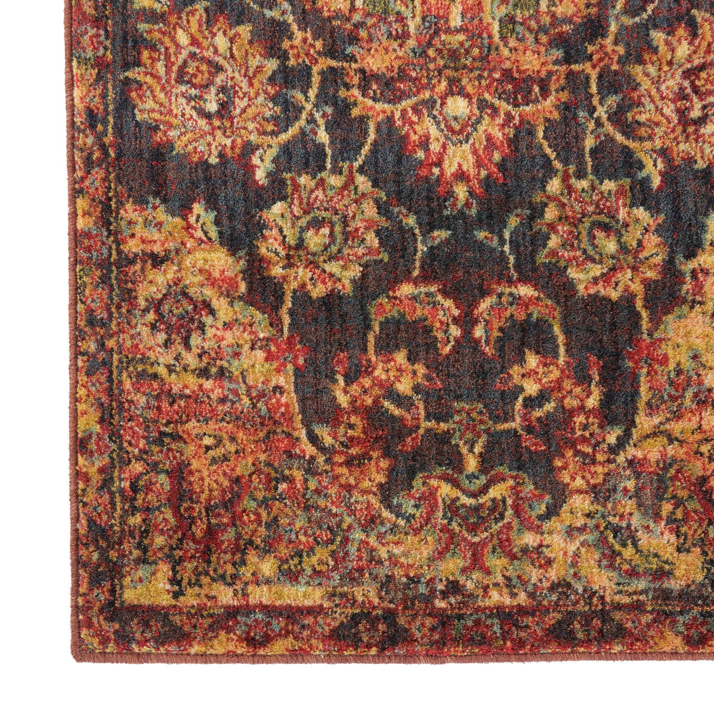 Nourison Home Jewel  Ember Red  Traditional