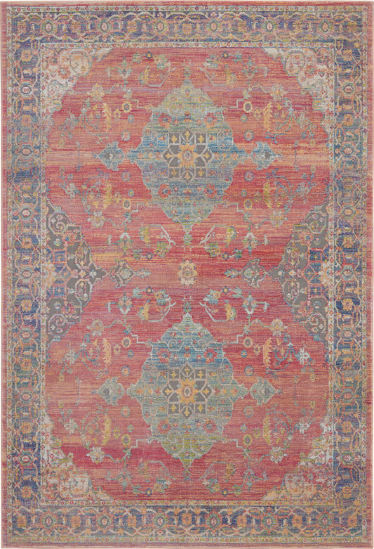 Nourison Home Ankara Global  Multicolor  Traditional