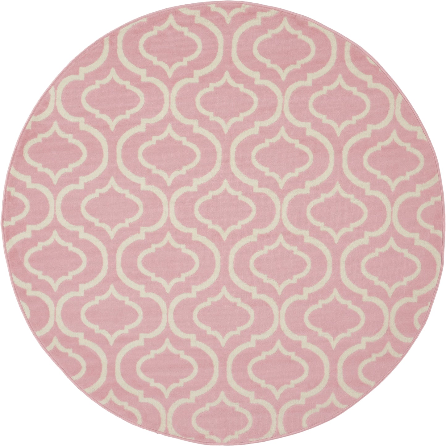 Nourison Home Jubilant JUB19 Pink Transitional Power-loomed Rug
