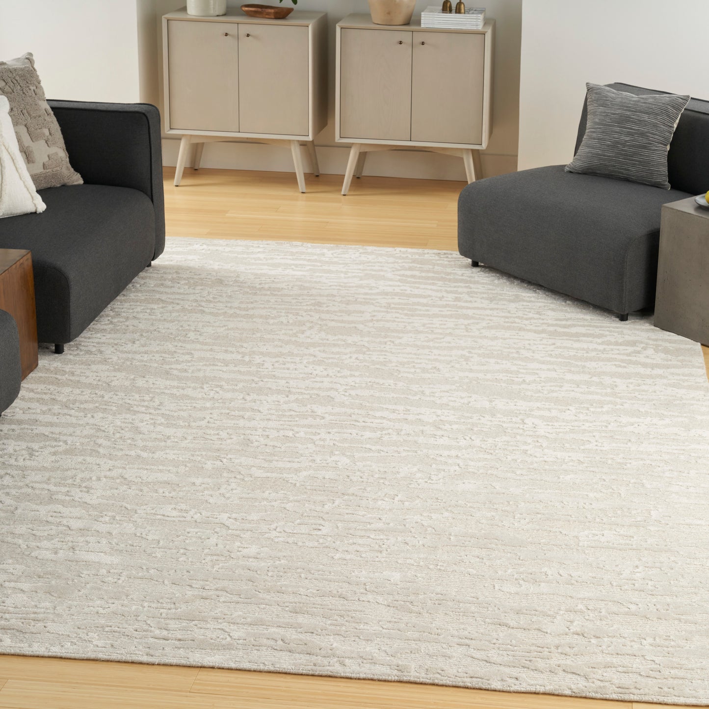 Nourison Home Divine  Ivory  Contemporary