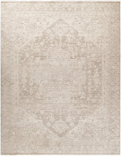 DKNY Pure Shades SAD02 Beige Traditional Machine Made Rug