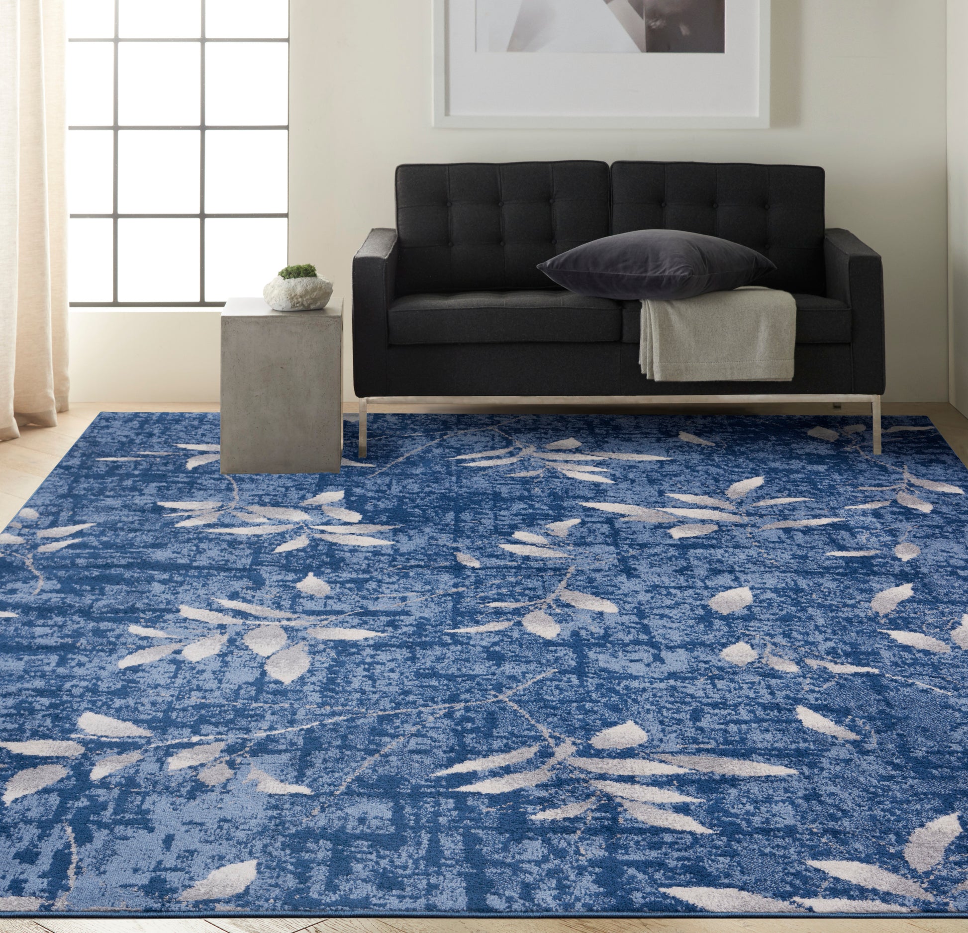 Calvin Klein River Flow  Navy Ivory  Contemporary