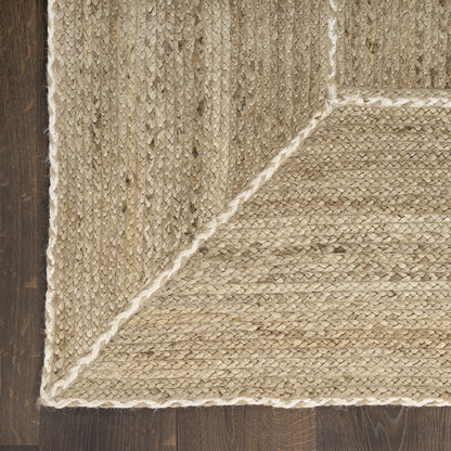 Nourison Home Terrazzo Jute  Natural Grey  Contemporary