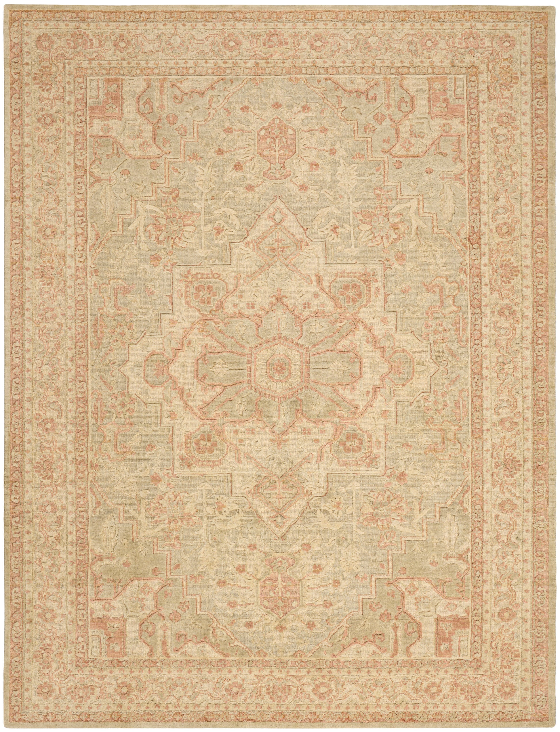 Nourison Home Ravello  Sage  Traditional