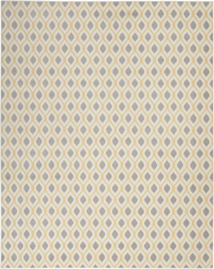 Nourison Home Grafix  White  Contemporary