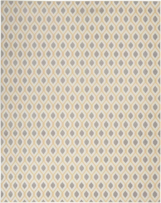 Nourison Home Grafix  White  Contemporary