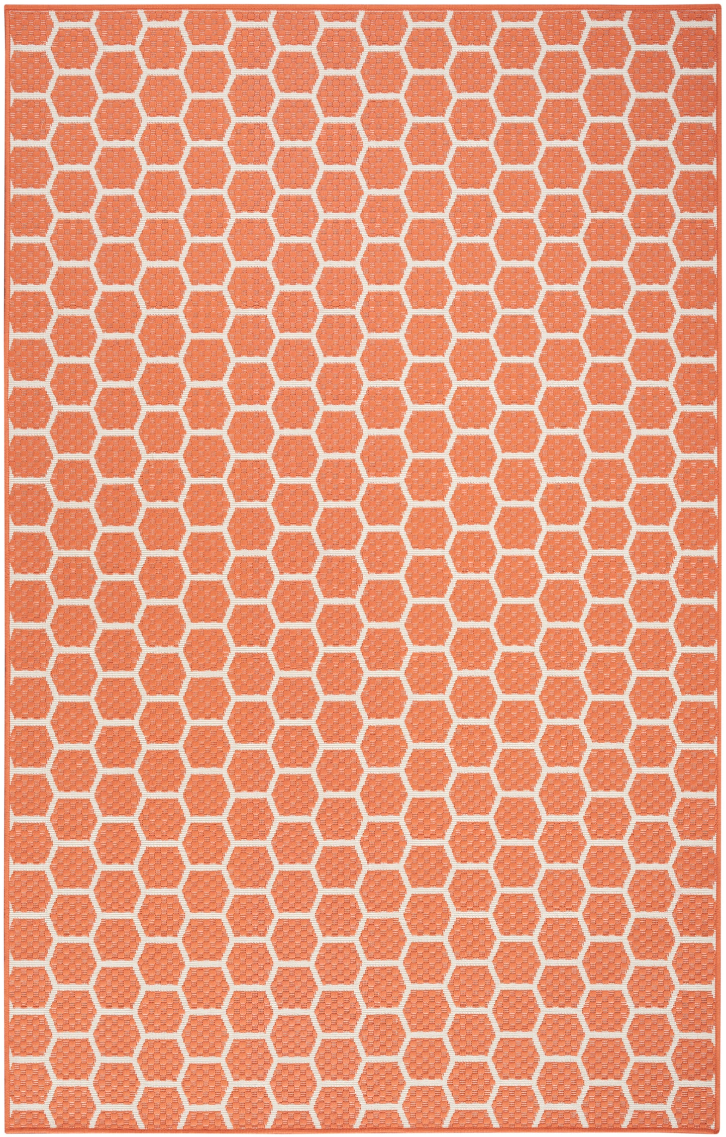 Nourison Home Twist Reversible TWS01 Coral Contemporary Loom-woven Rug