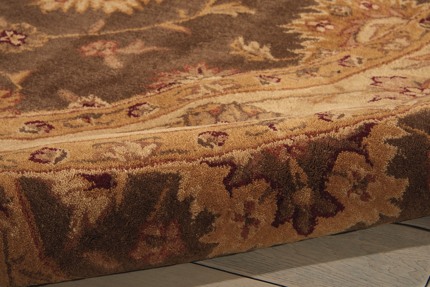 Nourison Home Heritage Hall  Sable  Traditional