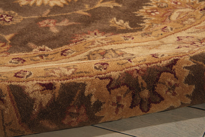 Nourison Home Heritage Hall  Sable  Traditional