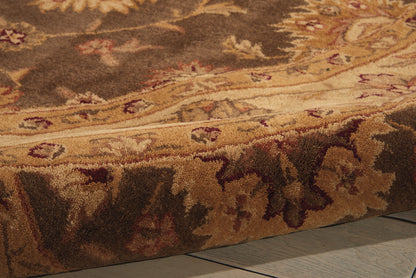 Nourison Home Heritage Hall  Sable  Traditional