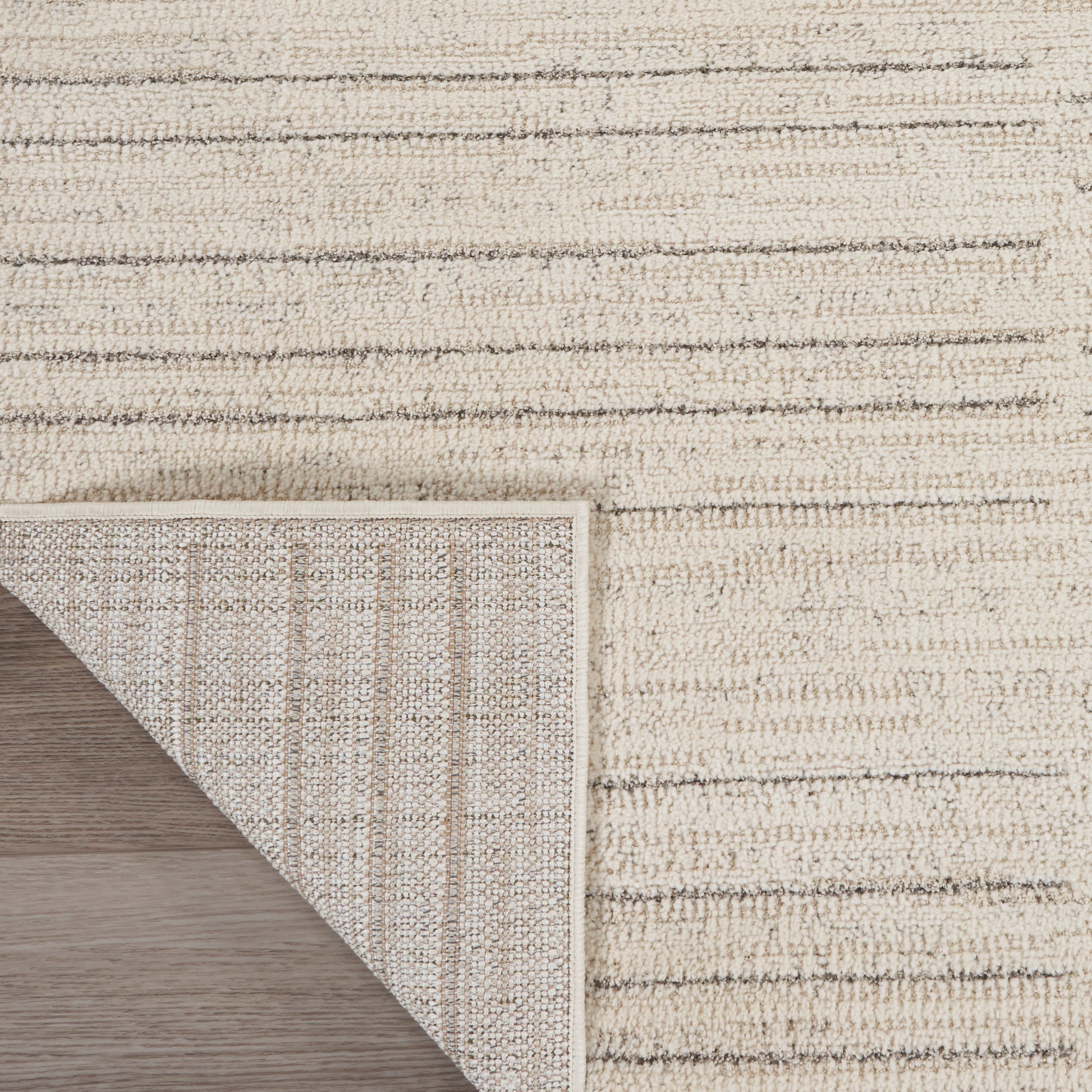 Nourison Home Andes  Ivory Grey  Contemporary