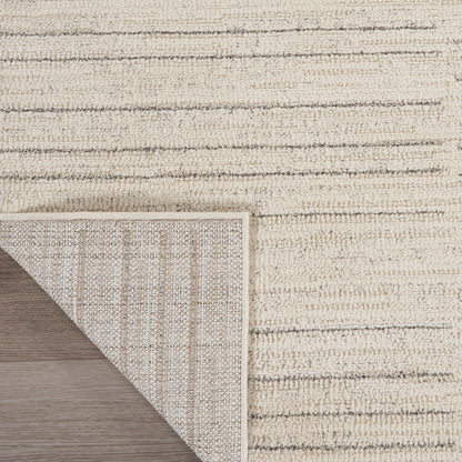 Nourison Home Andes  Ivory Grey  Contemporary