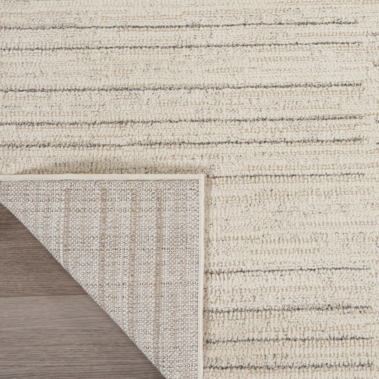 Nourison Home Andes  Ivory Grey  Contemporary