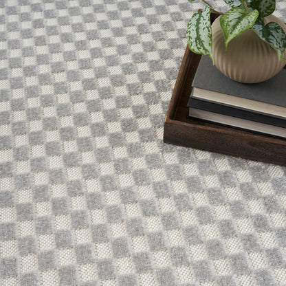 Nourison Home Care Free  Light Grey  Contemporary