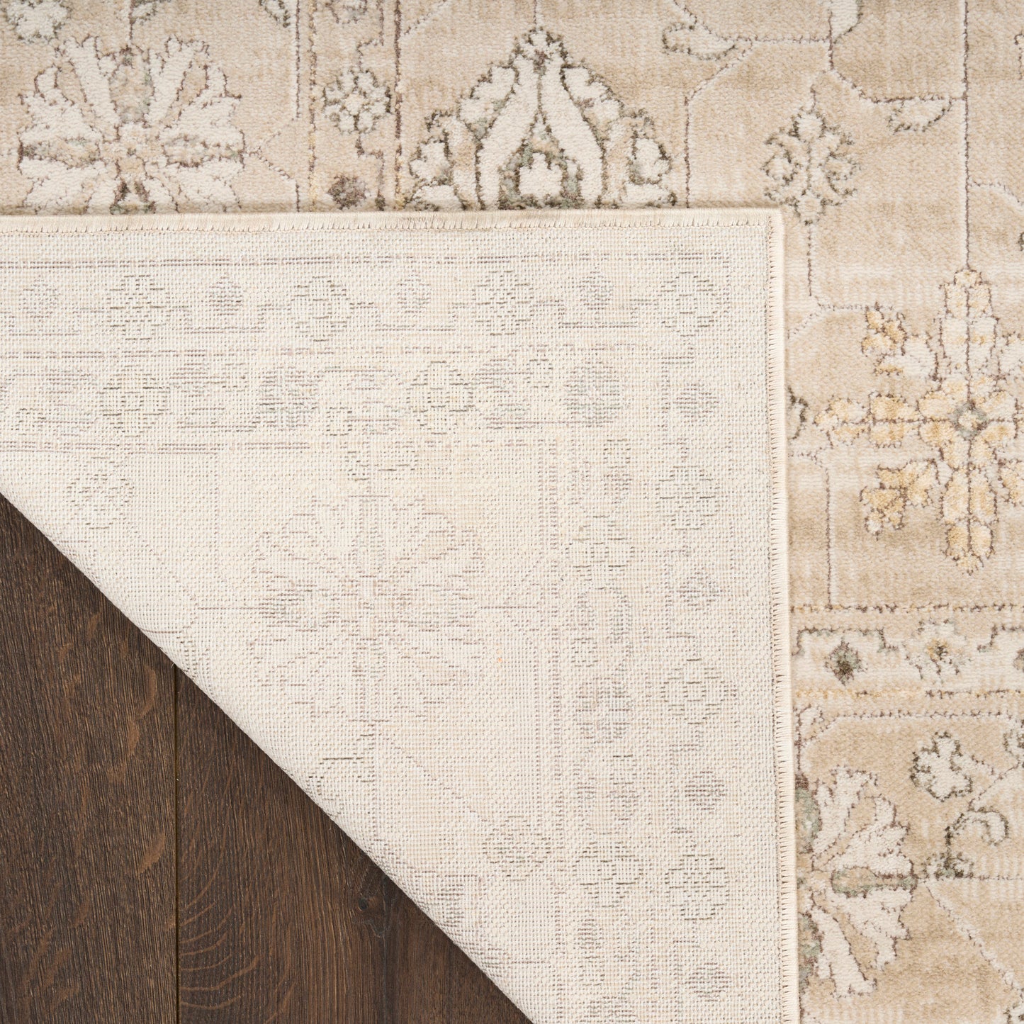 Nourison Home Soft Mist  Beige Grey  Traditional