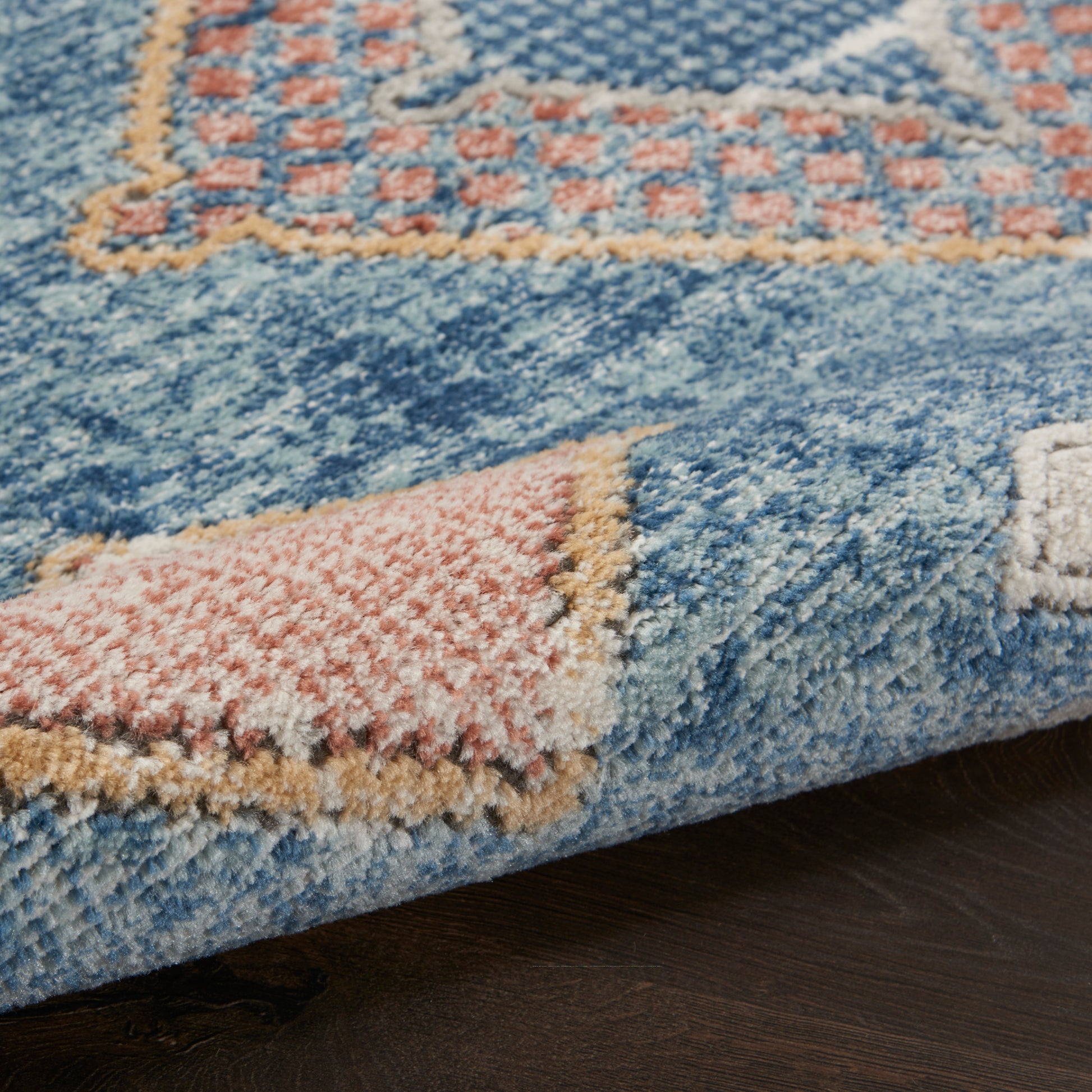 Nourison Home Quarry  Blue  Contemporary