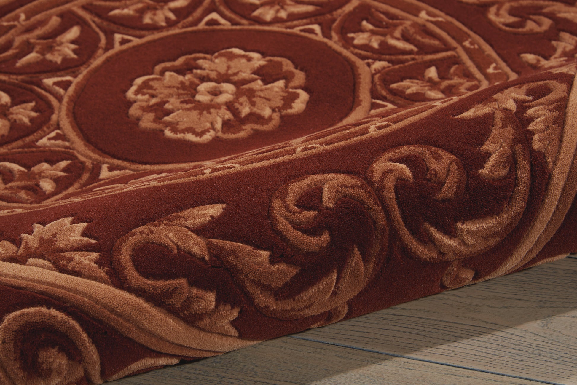 Nourison Home Versailles Palace  Brick  Traditional