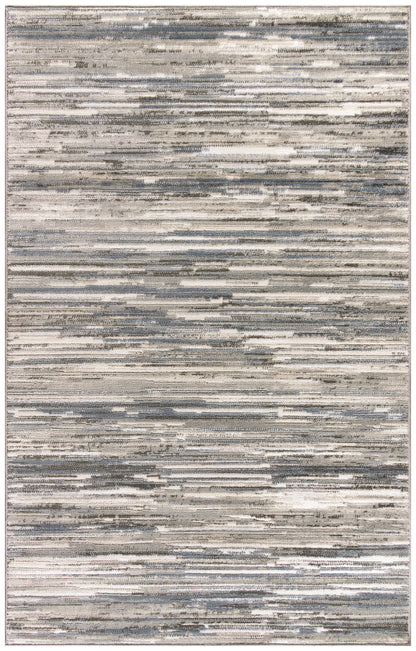 Nourison Home Serenity Home SRH03 Ivory Grey Blue Contemporary Loom-woven Rug