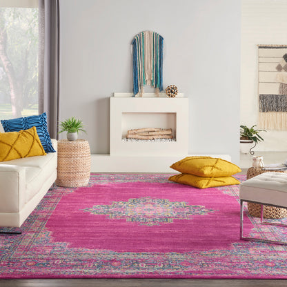 Nourison Home Passion  Fuchsia  Transitional