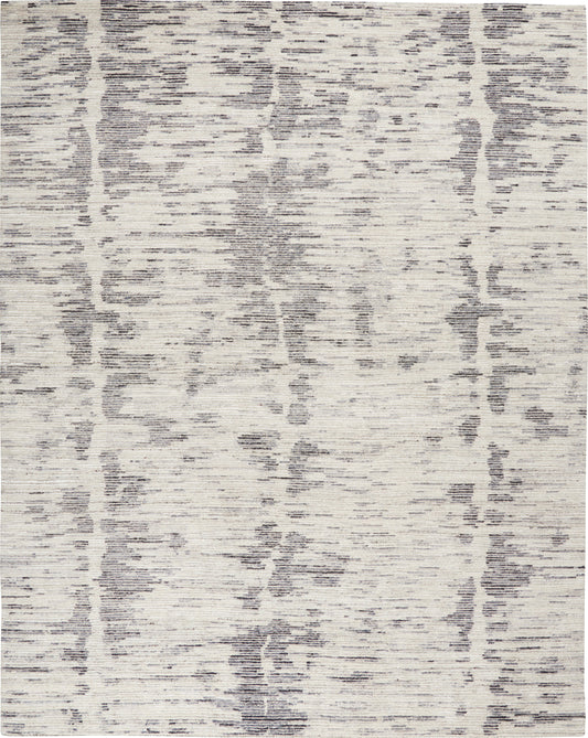 Nourison Home OCEAN  Cream Charcoal  Contemporary