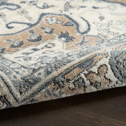 Nourison Home Quarry  Ivory Taupe  Traditional
