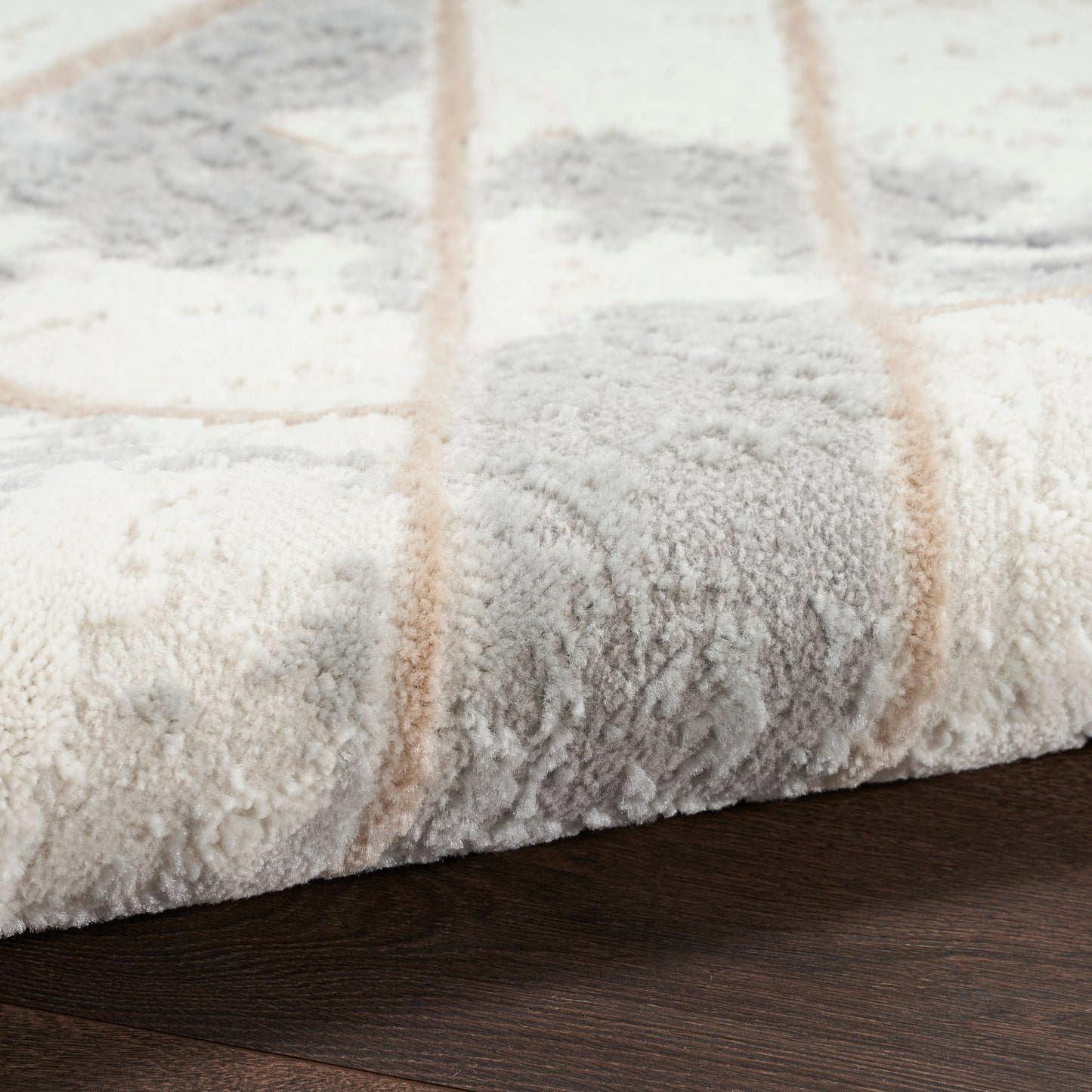 Nourison Home Elation  Ivory Grey  Contemporary