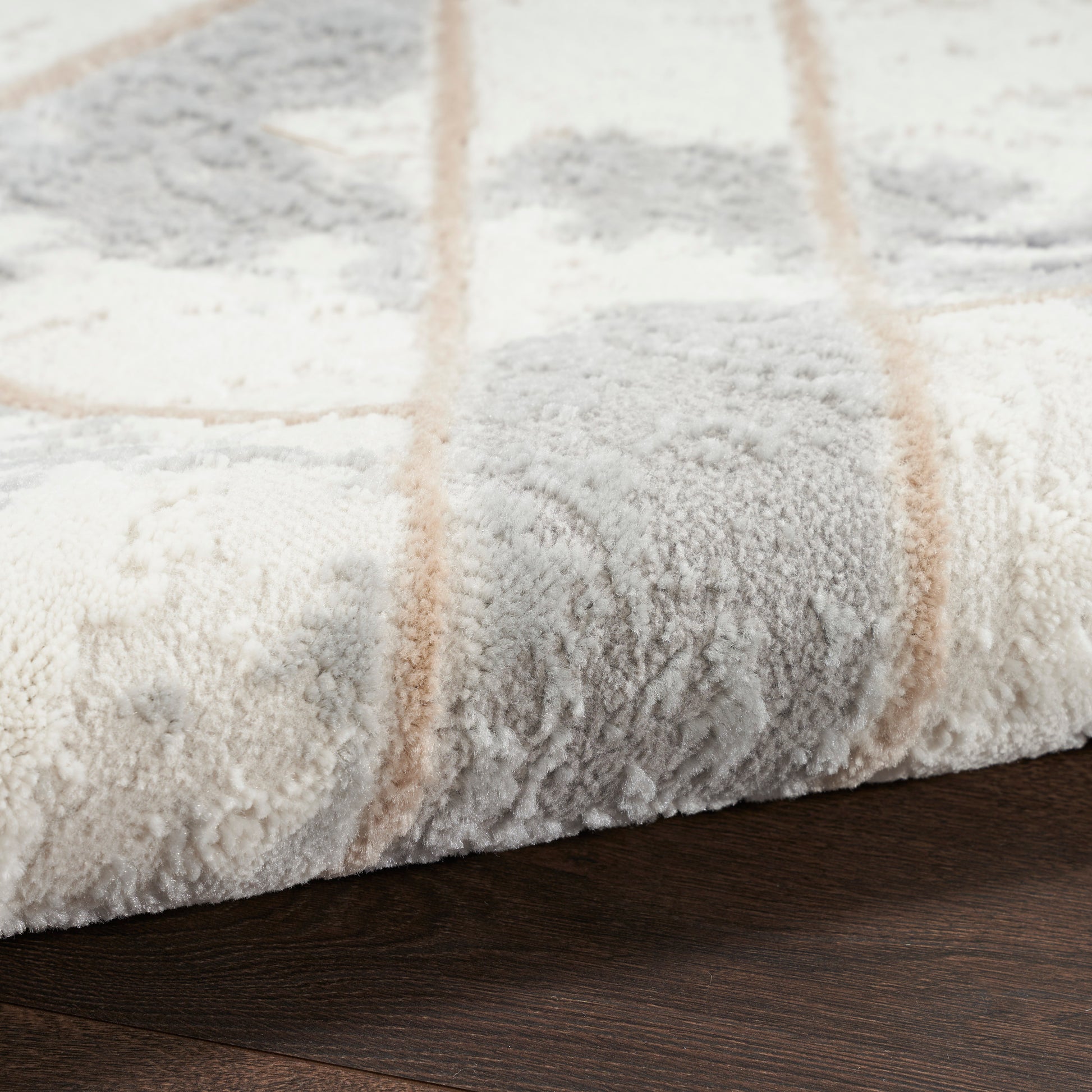 Nourison Home Elation  Ivory Grey  Contemporary