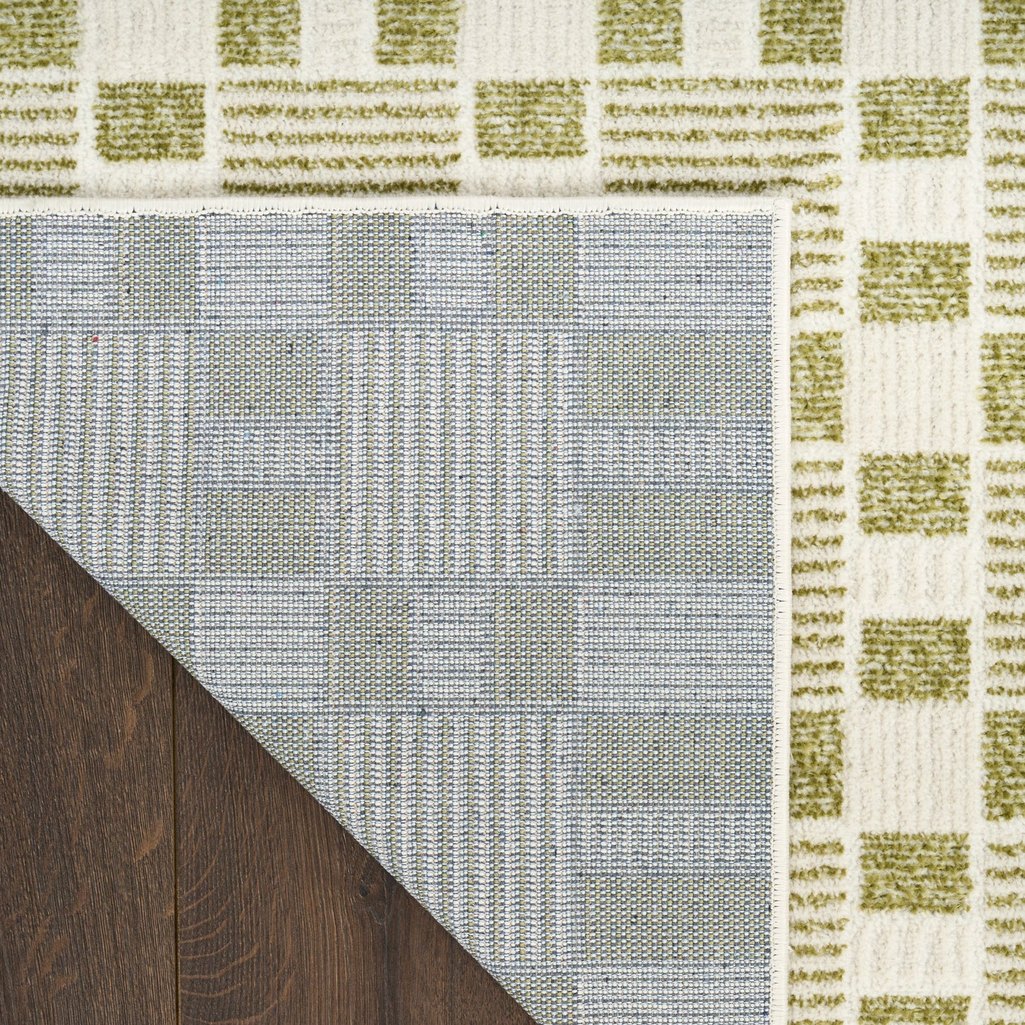 Nourison Home Nordic  Green  Contemporary