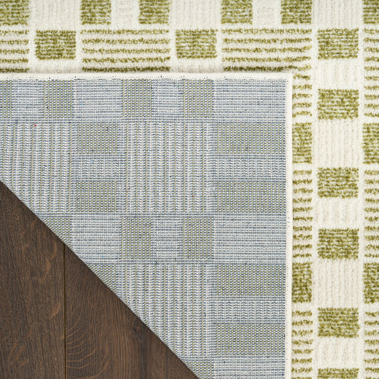 Nourison Home Nordic  Green  Contemporary