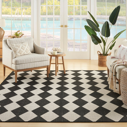 Nourison Home Positano  Black  Contemporary