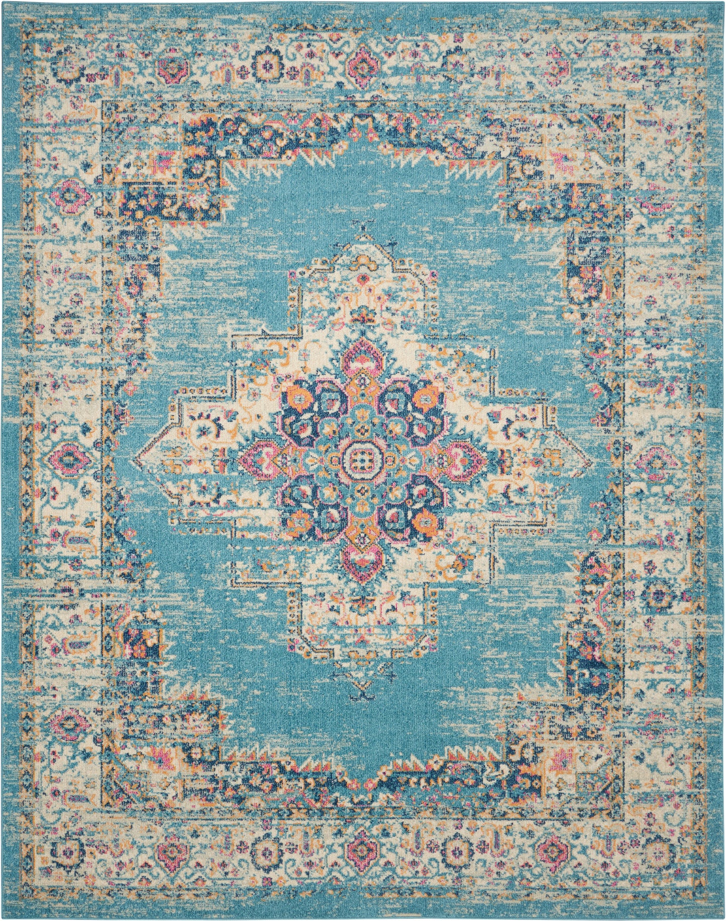 Nourison Home Passion  Light Blue  Transitional
