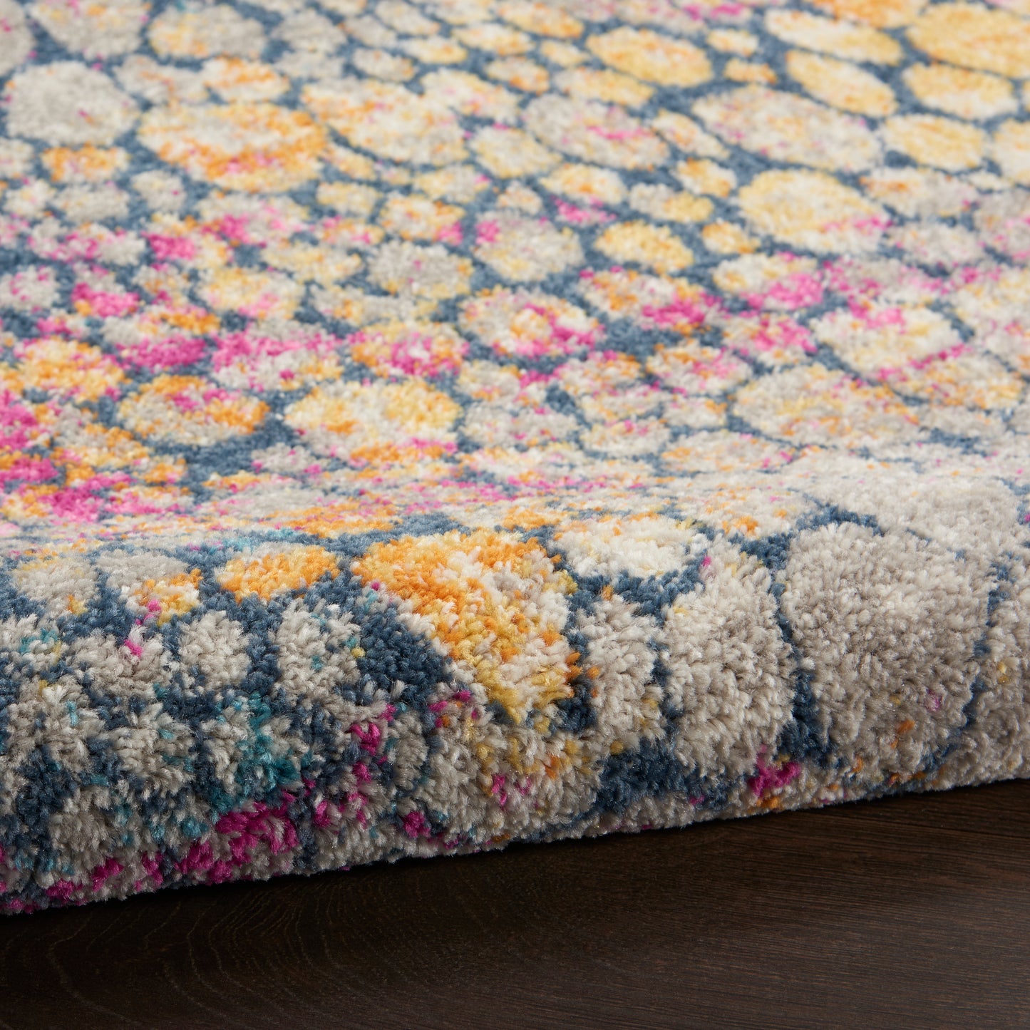 Nourison Home Passion  Yellow Multicolor  Contemporary