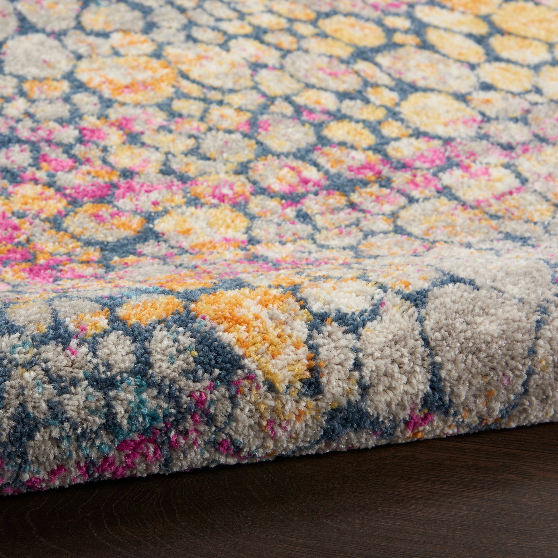 Nourison Home Passion  Yellow Multicolor  Contemporary