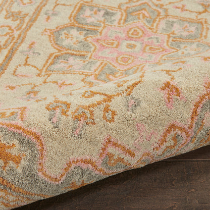 Nourison Home Jazmine  Sand  Traditional