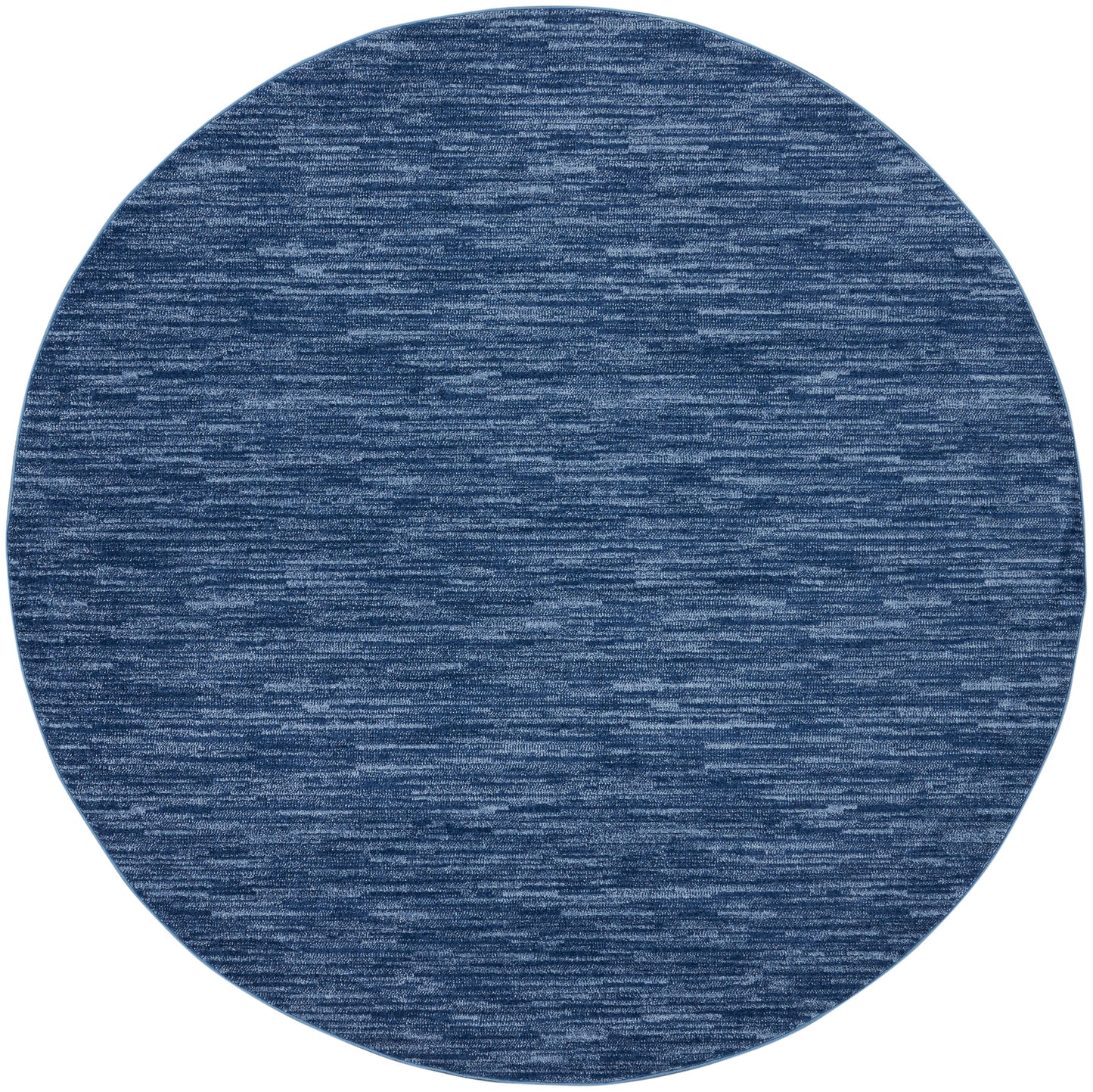 Nourison Home Nourison Essentials NRE01 Navy Blue Contemporary Power-loomed Rug
