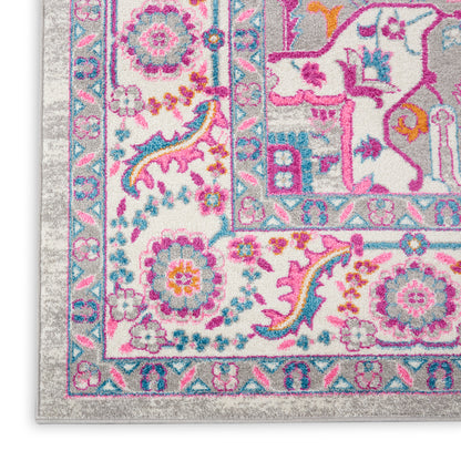 Nourison Home Passion  Light Grey Pink  Transitional