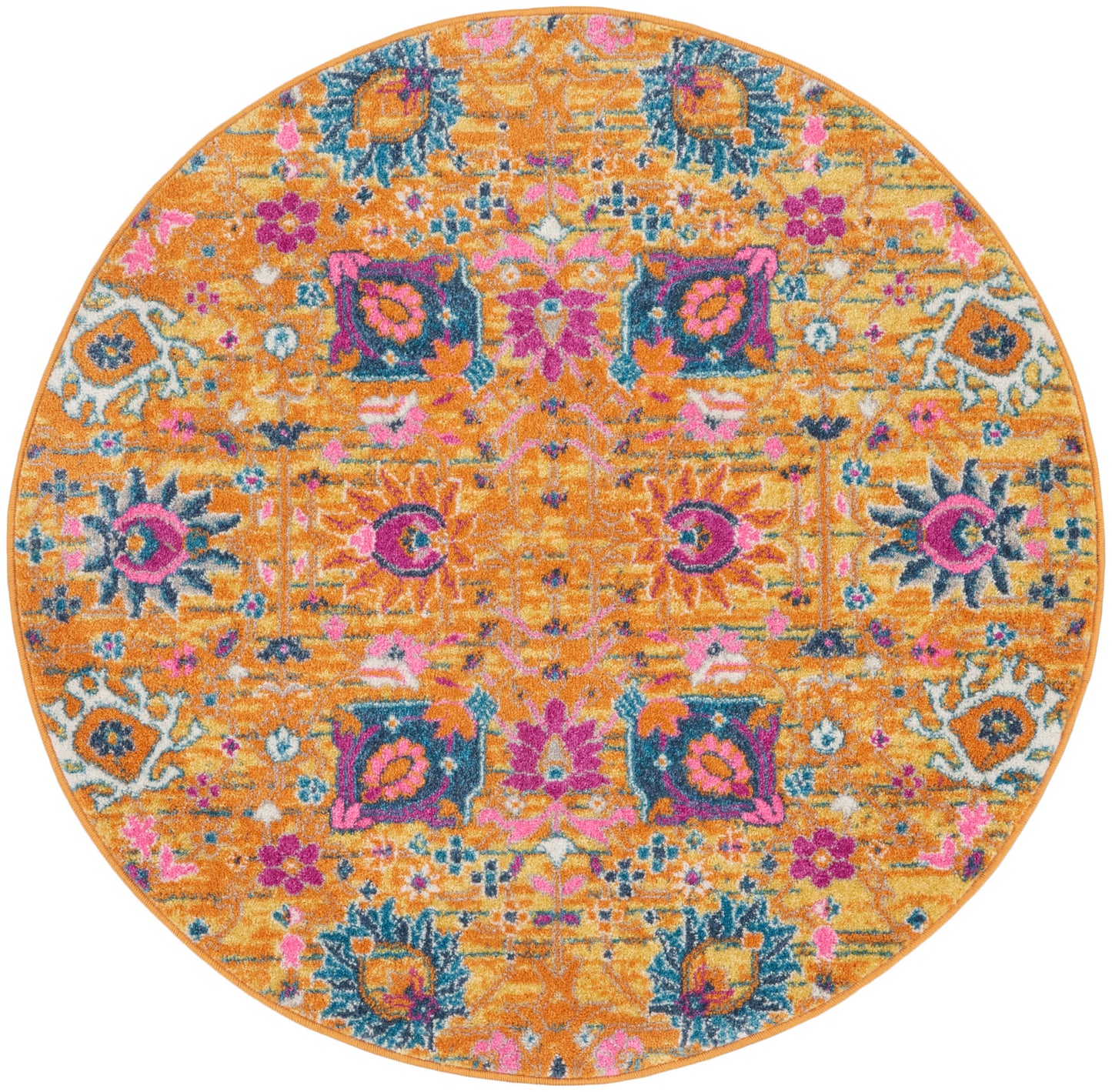 Nourison Home Passion PSN01 Sunburst Transitional Power-loomed Rugs