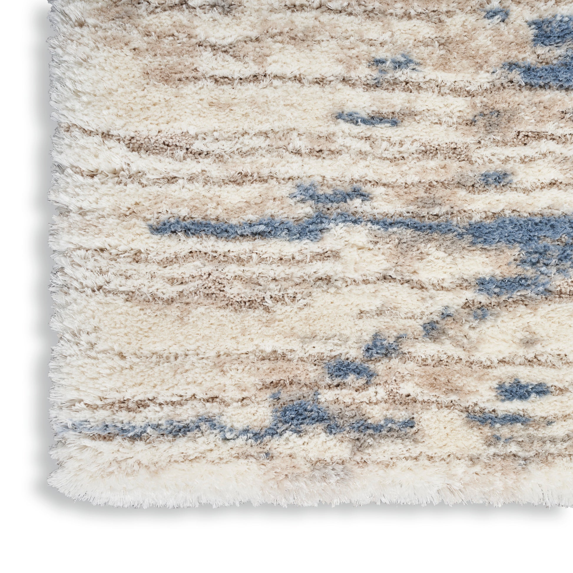 Nourison Home Dreamy Shag  Light Blue Grey  Contemporary