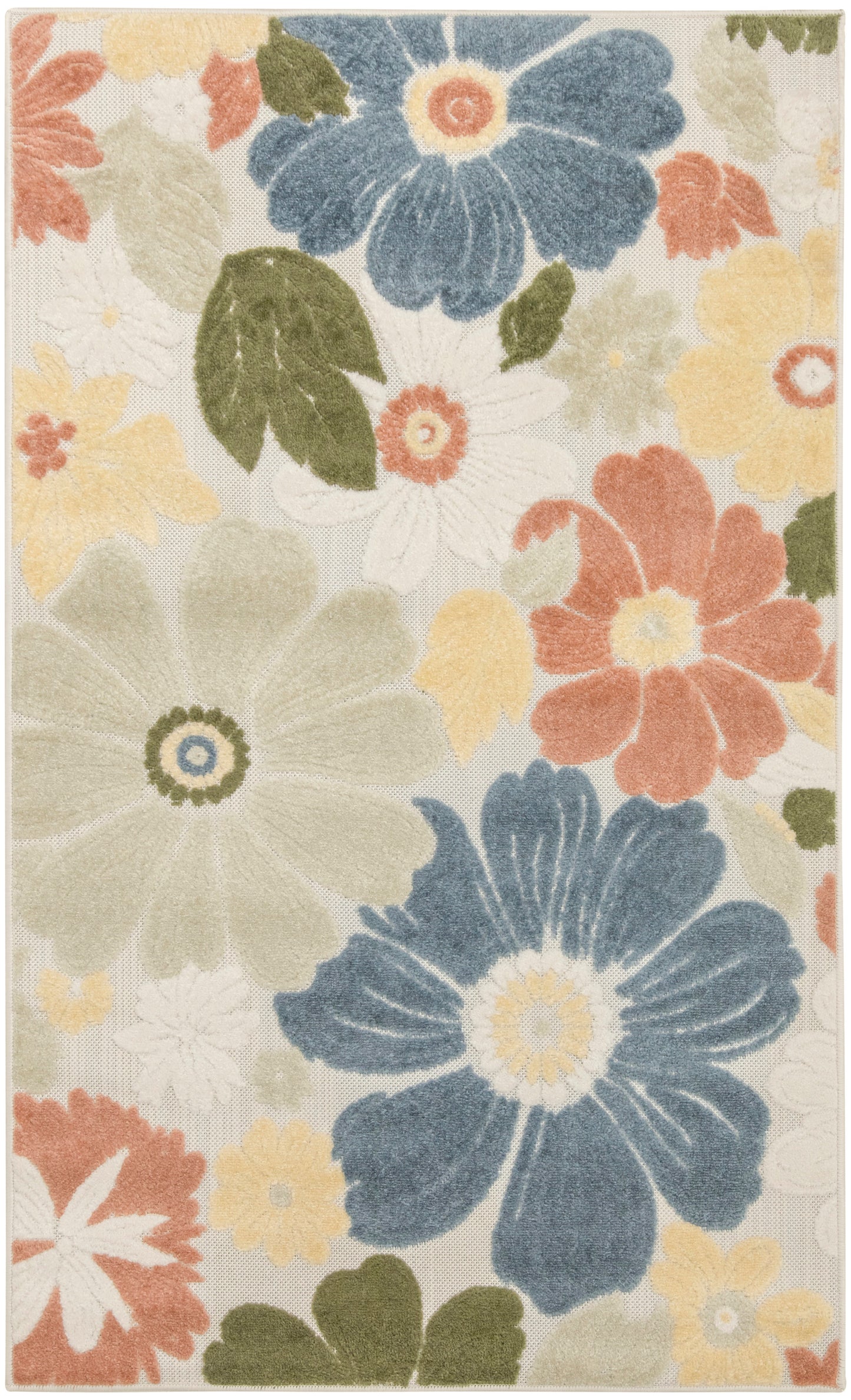 Nourison Home Aloha ALH42 Multicolor Contemporary Power-loomed Rugs